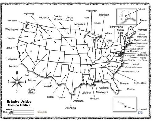 mapa-estados-unidos-bn-con-nombres | laclasedeptdemontse